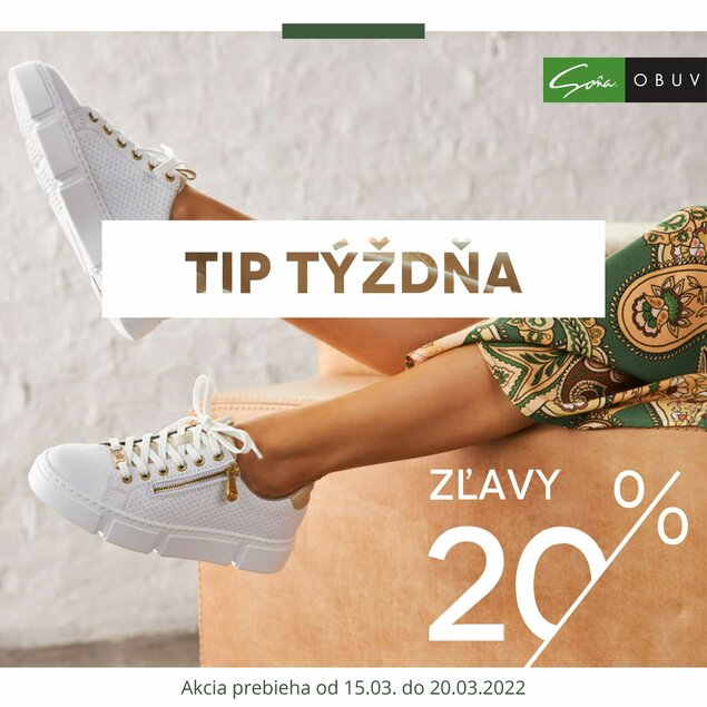 Tip týždňa: Dámska a pánska obuv Rieker so zľavou 20%