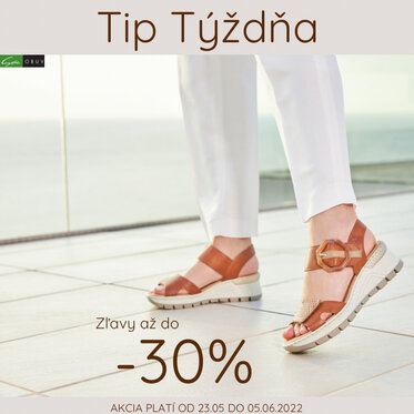 Tip Týždňa: Zľavy až do - 30 %