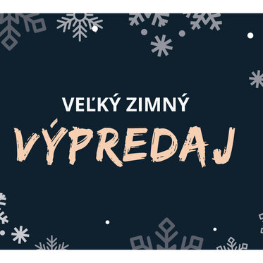 Veľký zimný výpredaj len do konca mesiaca - zľavy až 50%