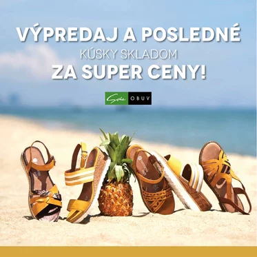 VÝPREDAJ za super ceny!
