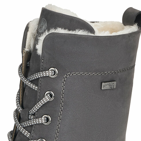 Zimná členková obuv Rieker D8476-46 šedá
