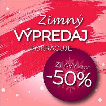 Zimný výpredaj pokračuje! Zľavy až -50%