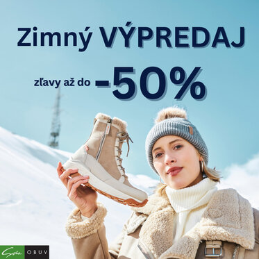 Zimný výpredaj v obuvi Soňa: Štýl a kvalita so zľavami až do -50%
